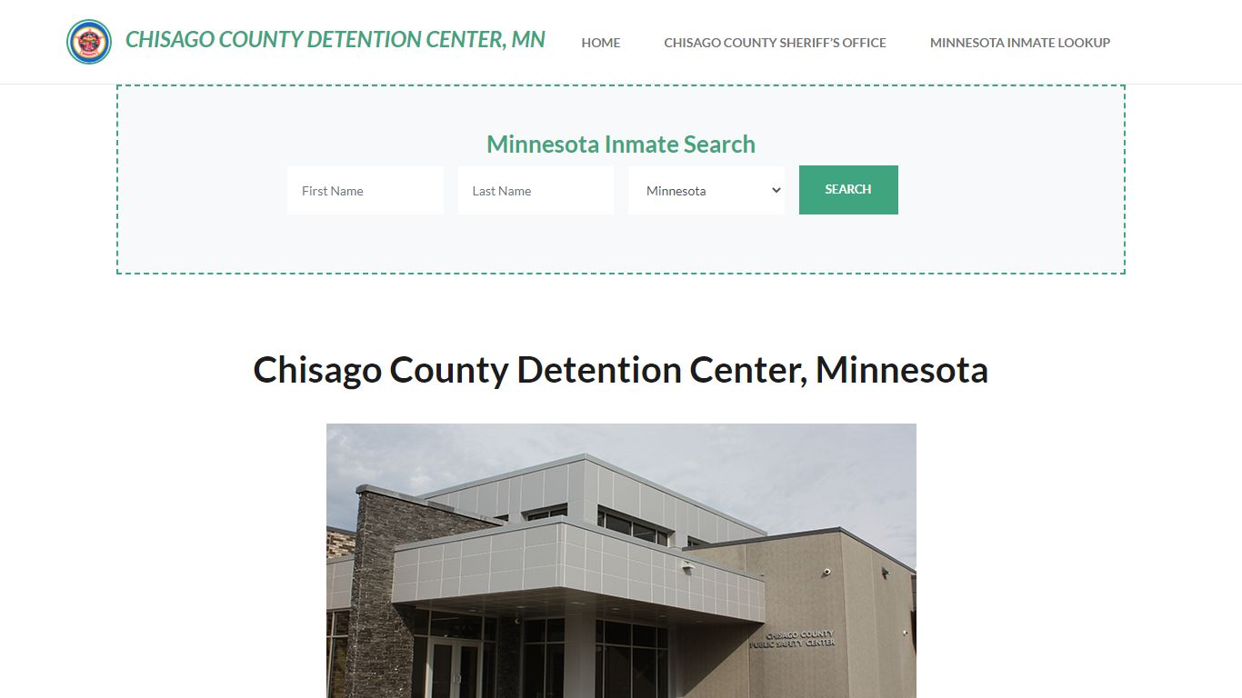 Chisago County Detention Center, MN Inmate Roster, Offender Search